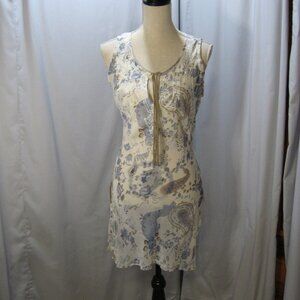 Rampage Sheer Print Blouse